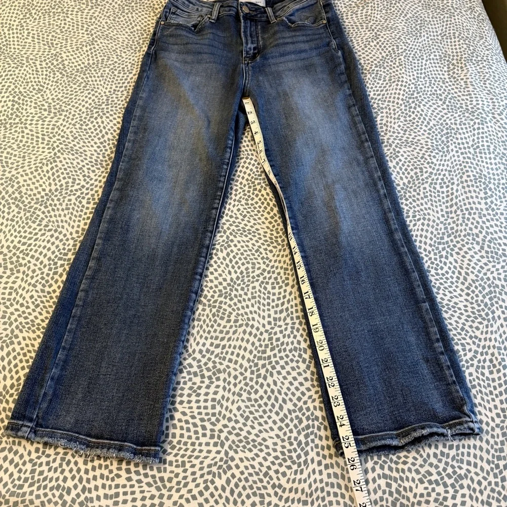 Risen | Classic Medium Wash Straight Leg Jeans - Picture 7 of 12